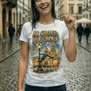 Camiseta SE CHOVE QUE CHOVA